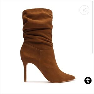 Schutz Ashlee Suede Bootie (7.5)